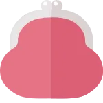 Gamaguchi Wallet SVG Icon